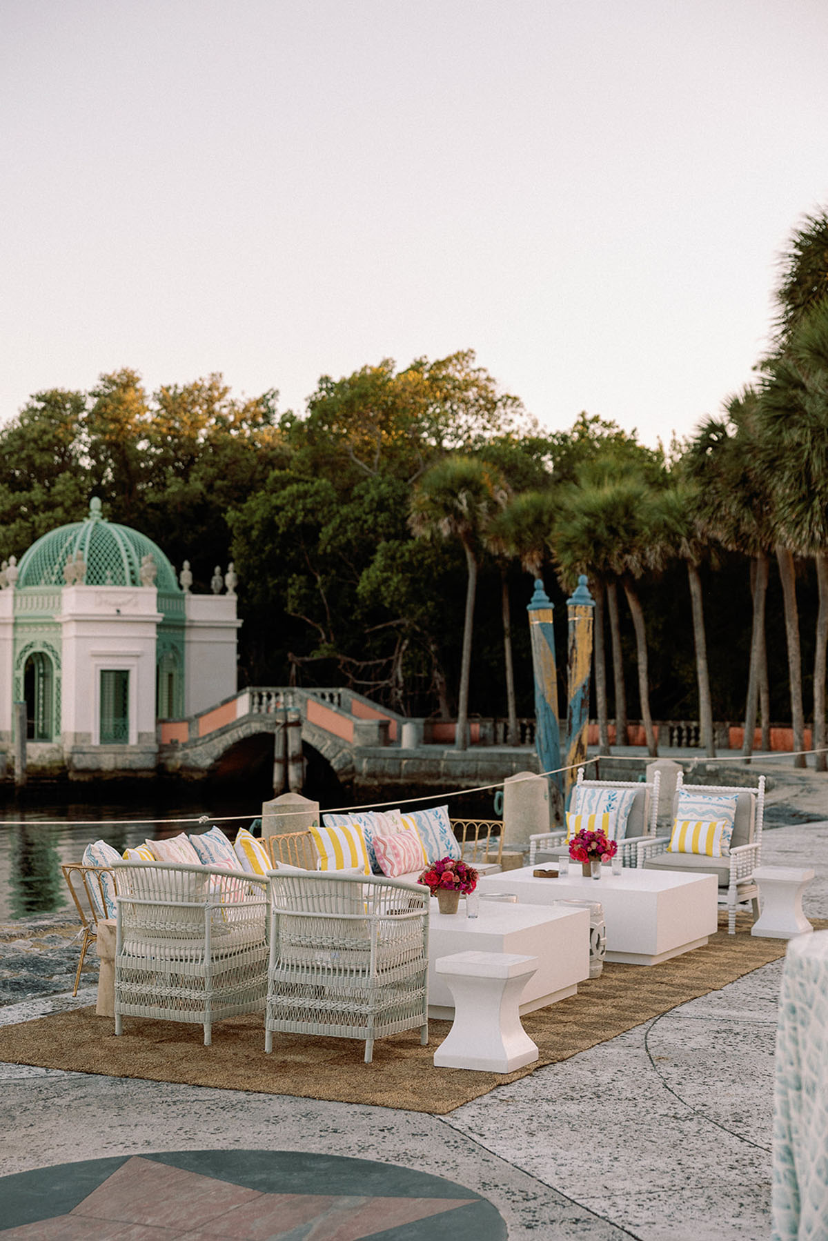 Florida wedding at Vizcaya Museum