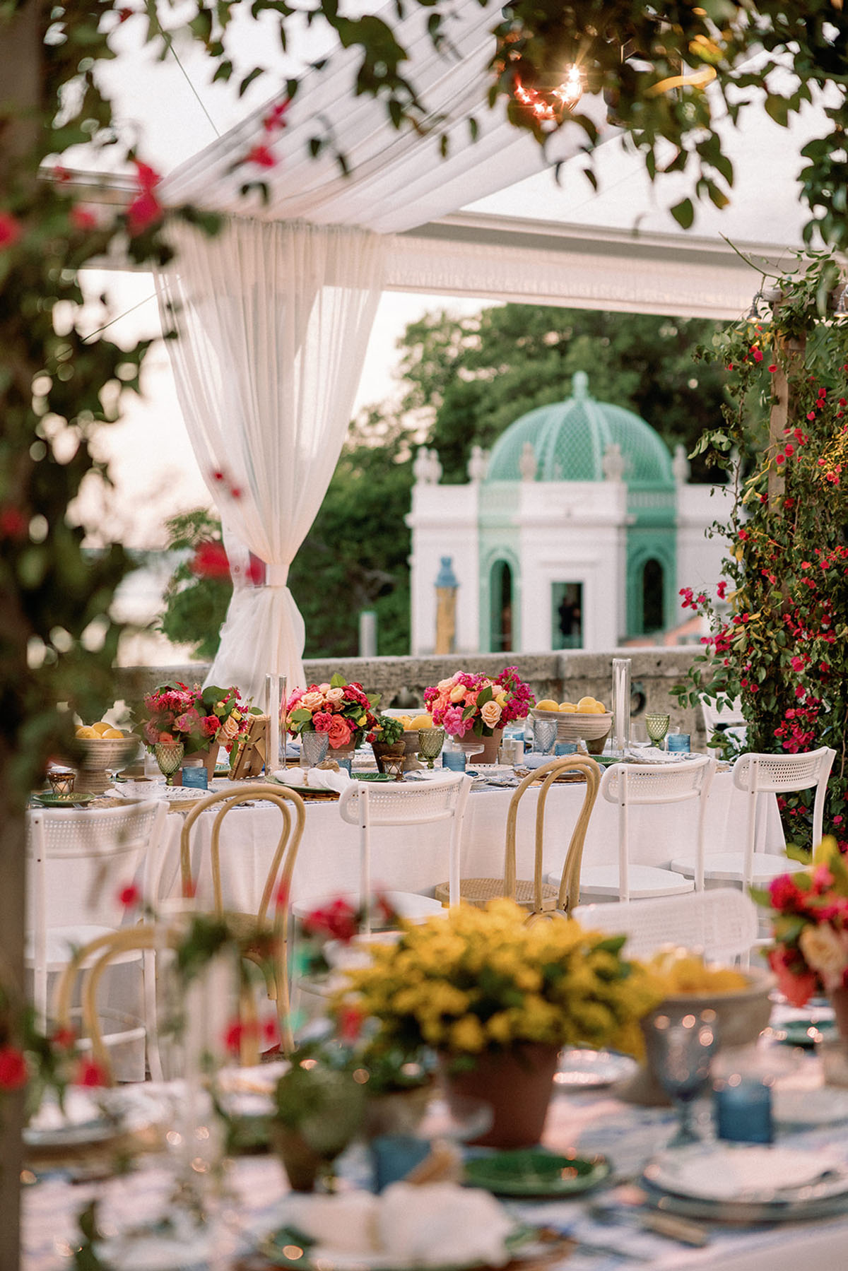 Florida wedding at Vizcaya Museum