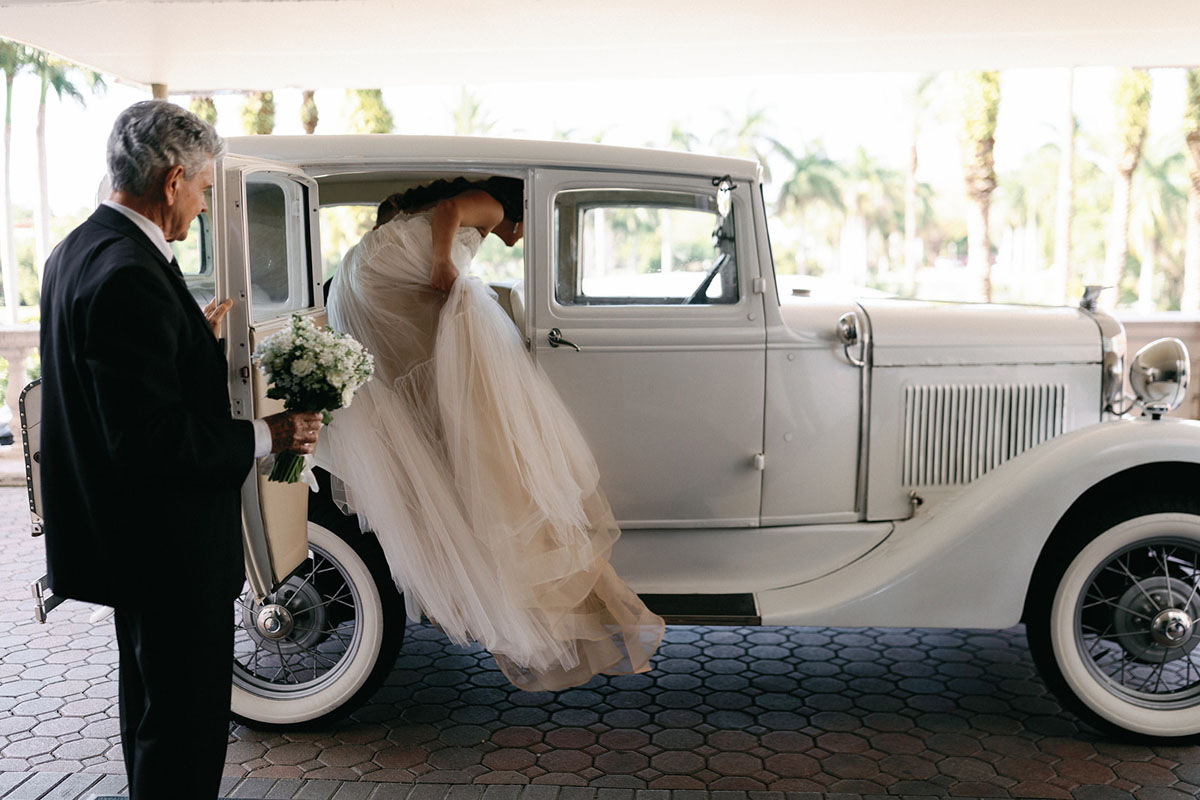 Vizcaya Museum wedding inspired by Italy