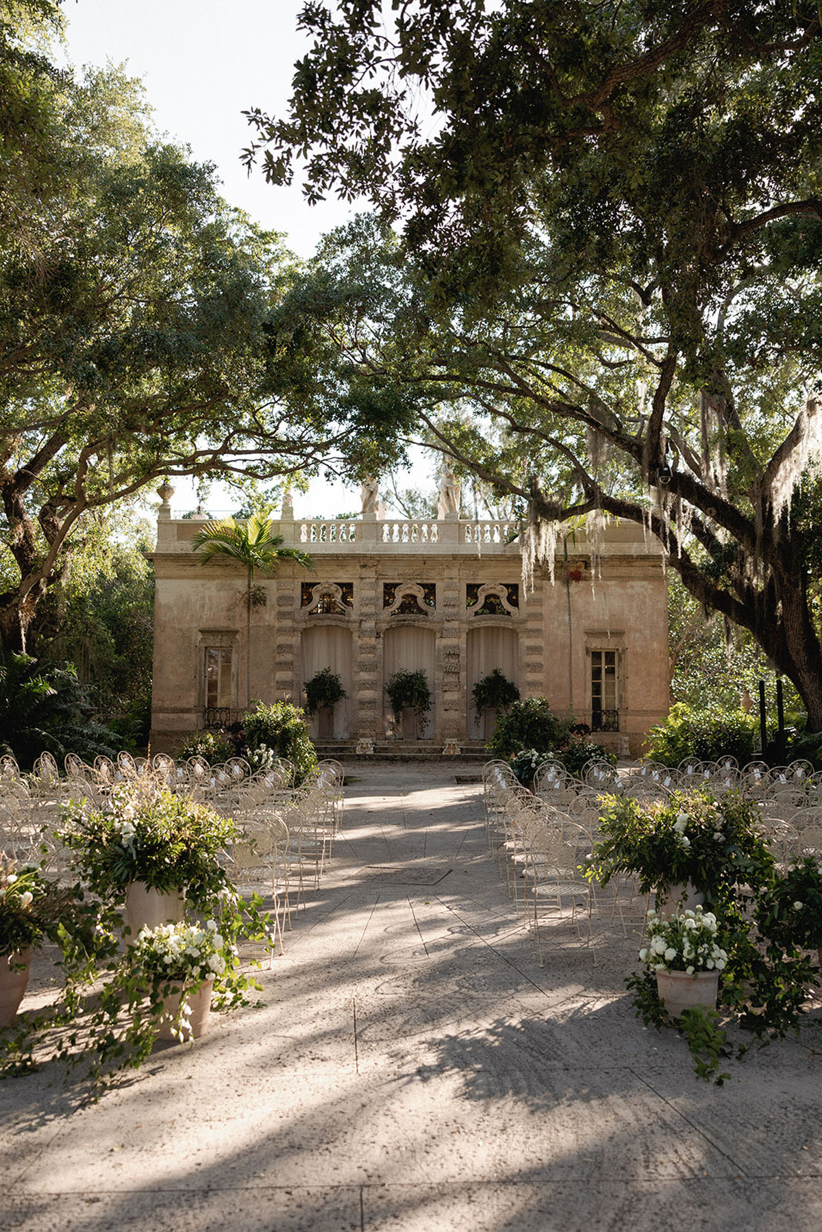 Vizcaya Museum wedding inspired by Italy