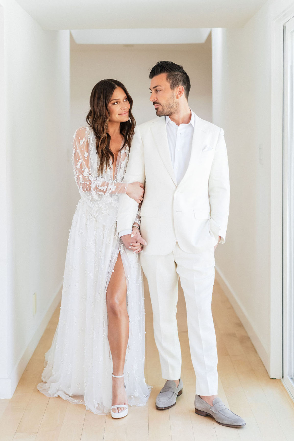 A stylist’s romantic California wedding with stunning guest fashion to match 