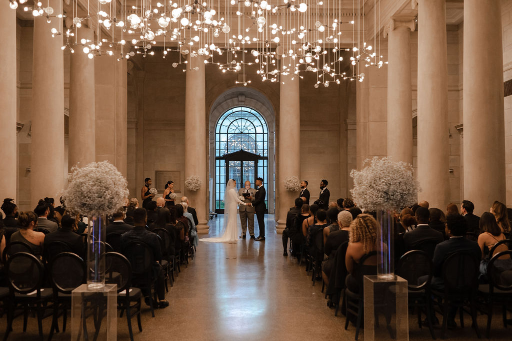 art museum wedding ceremony