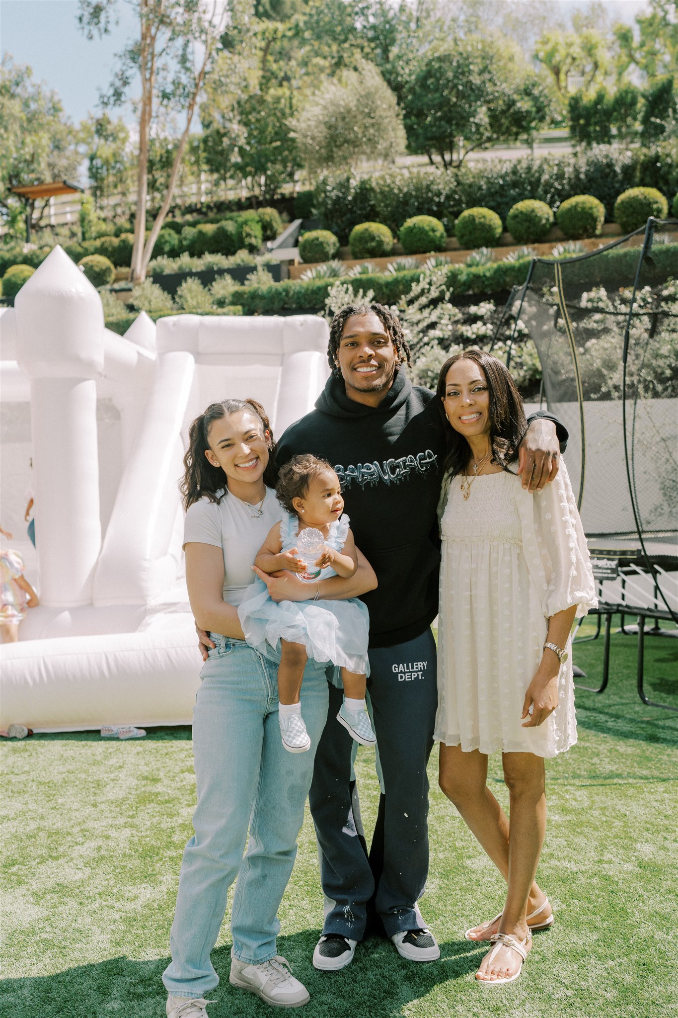 Blue First Birthday Party - Jalen Ramsey's Daughter's First Birthday