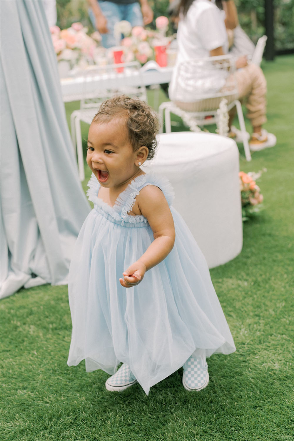 Blue First Birthday Party - Jalen Ramsey's Daughter's First Birthday