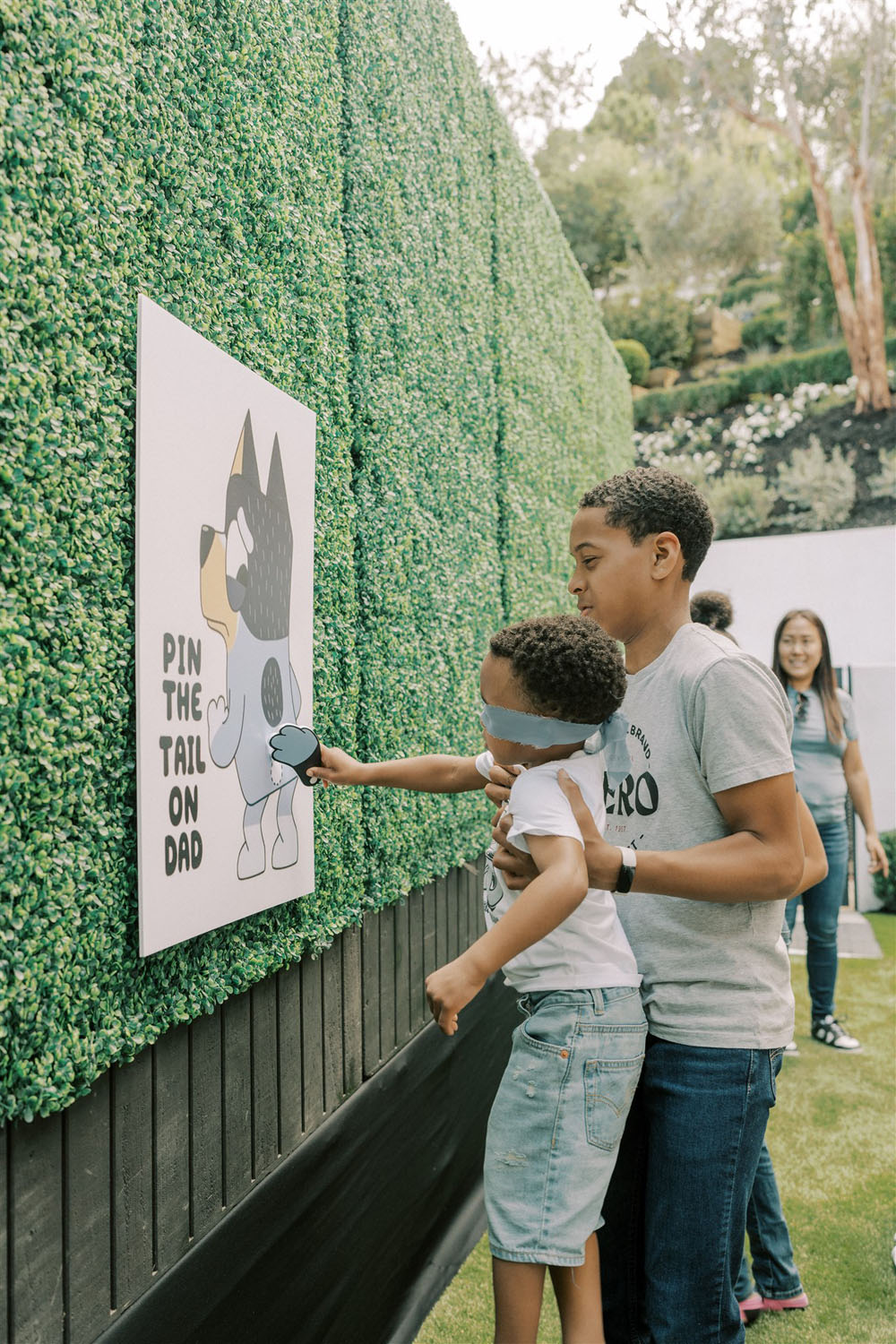 Blue First Birthday Party - Jalen Ramsey's Daughter's First Birthday