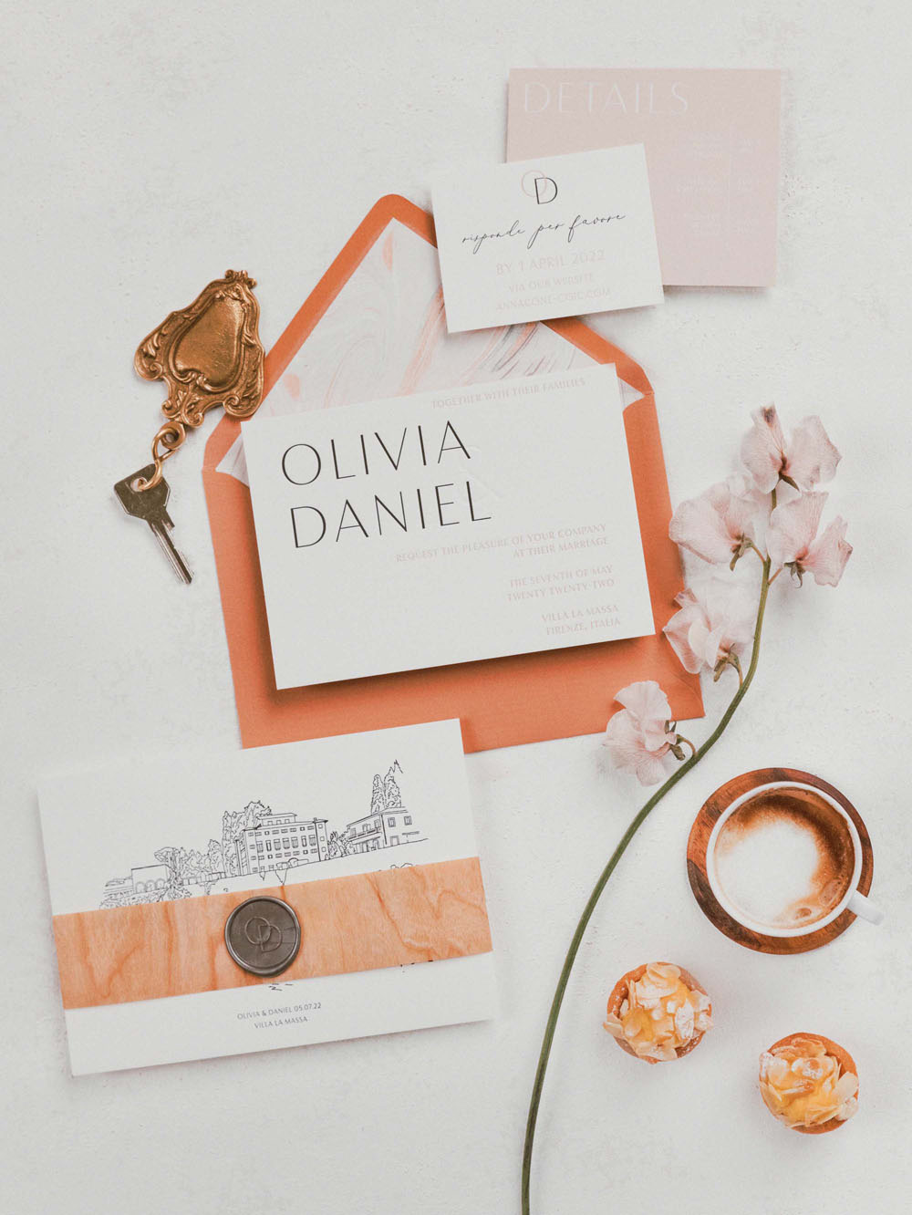 Tuscany Wedding – Olivia and Daniel’s villa wedding in Florence