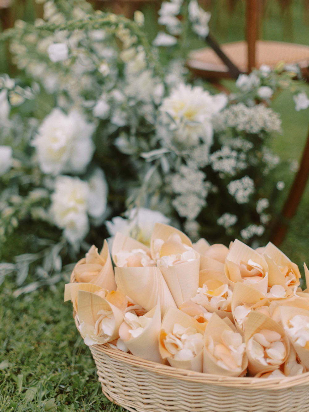 Modern, romantic terracotta-toned Tuscany wedding at Villa La Massa in Florence 