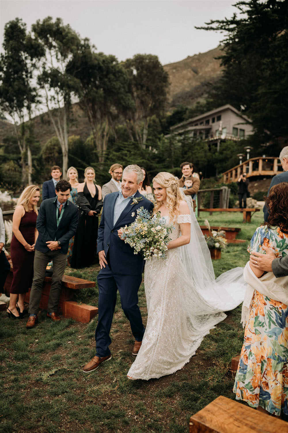 Big Sur wedding with a pre-wedding shoot and private vows 