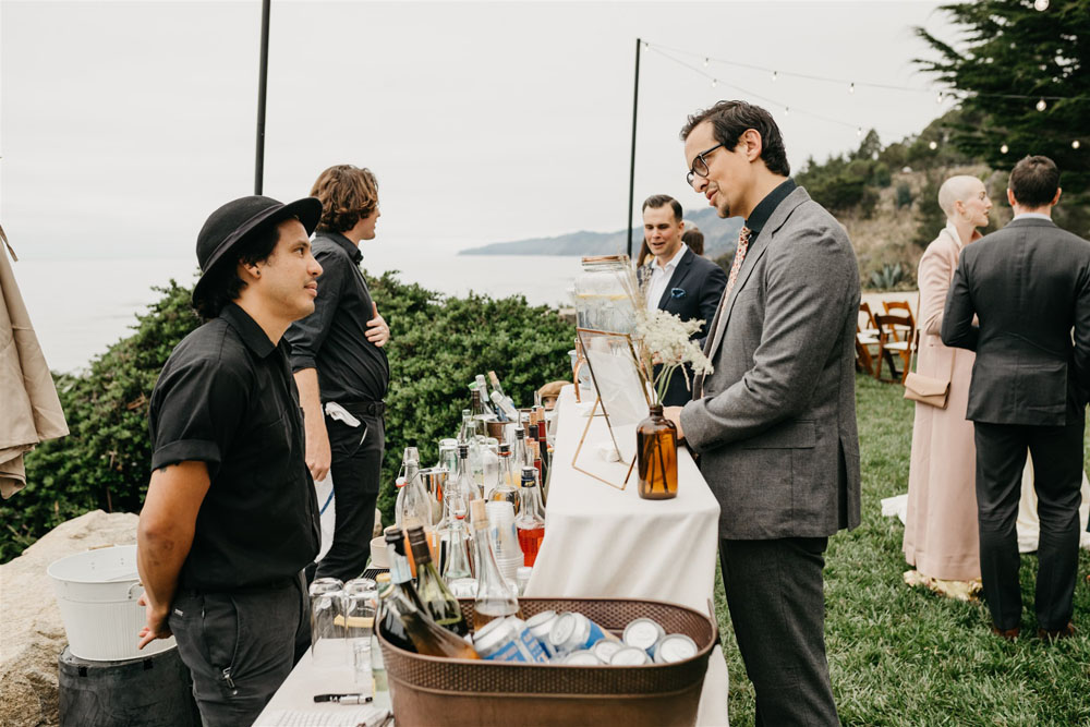 Big Sur wedding with a pre-wedding shoot and private vows 