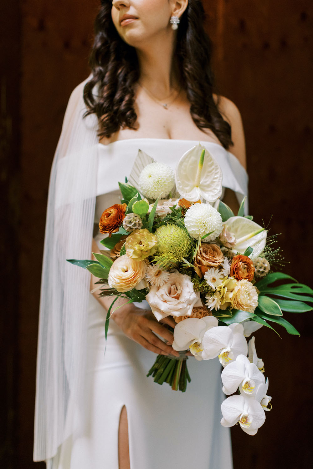 tropical bridal bouquet