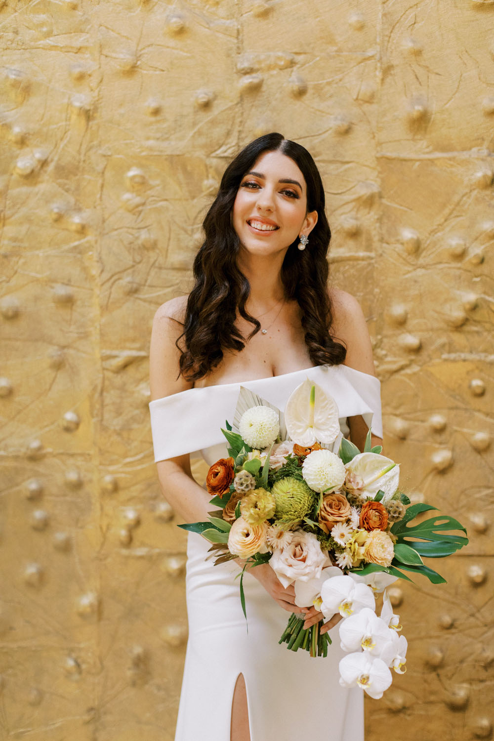 tropical bridal bouquet