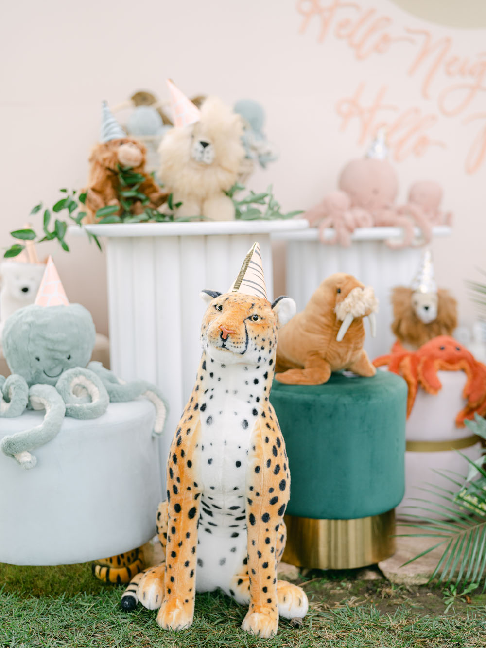 "Hello, Hello" inspired animal 1st birthday party