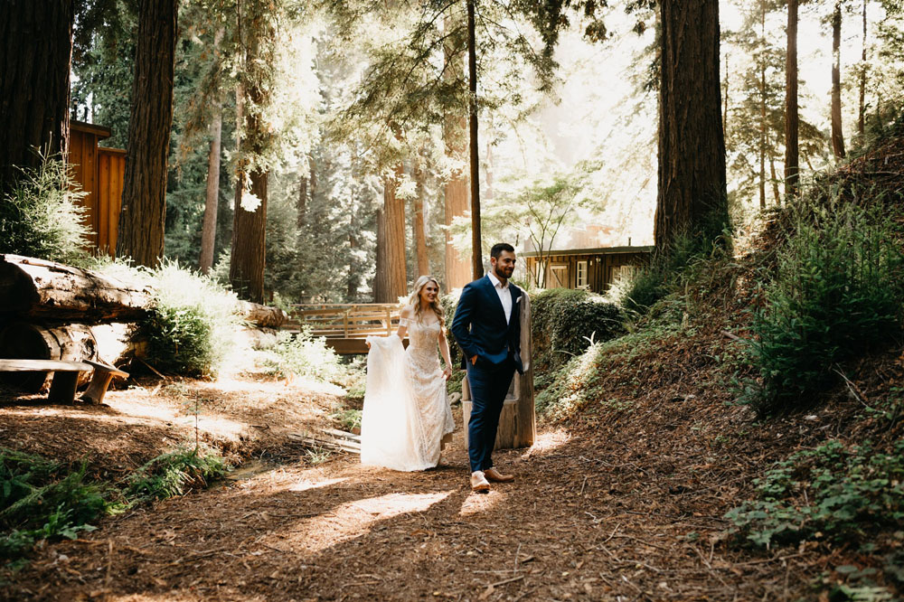 Big Sur wedding with a pre-wedding shoot and private vows 