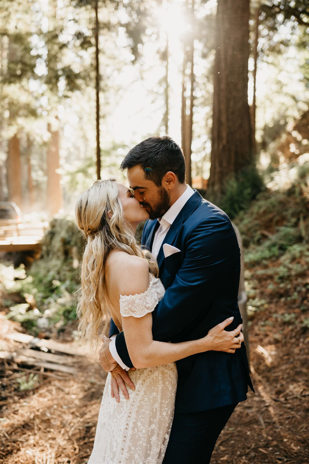 Big Sur wedding with a pre-wedding shoot and private vows 