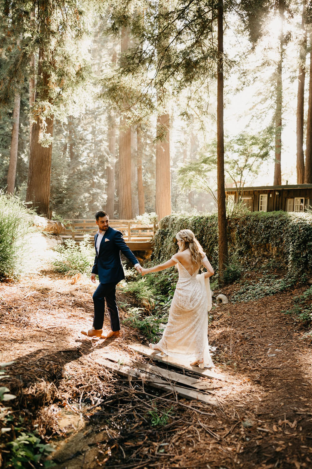 Big Sur wedding with a pre-wedding shoot and private vows 