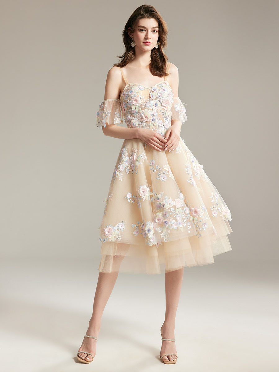 spring bridesmaid dress