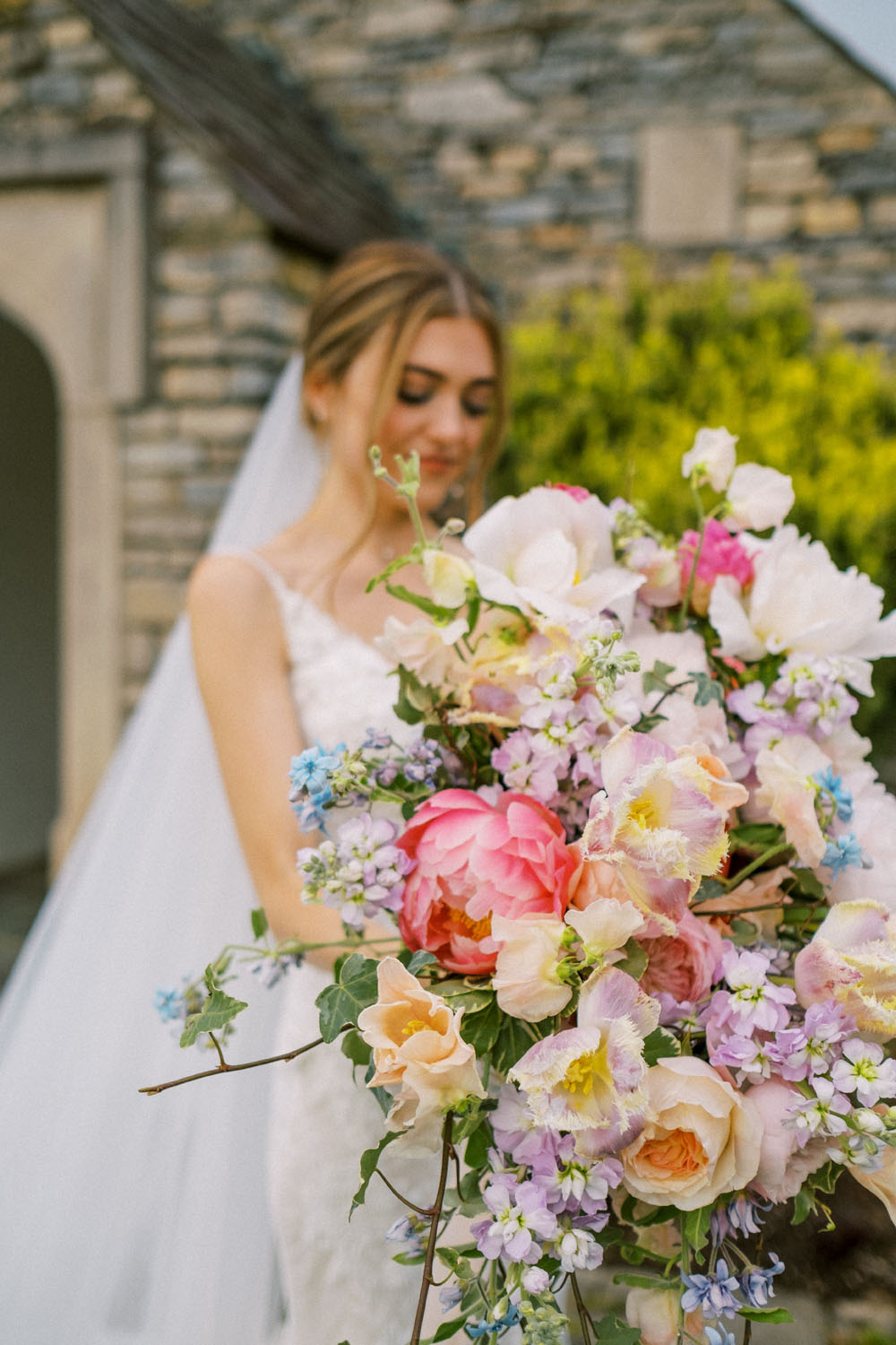 spring peony bridal bouquet