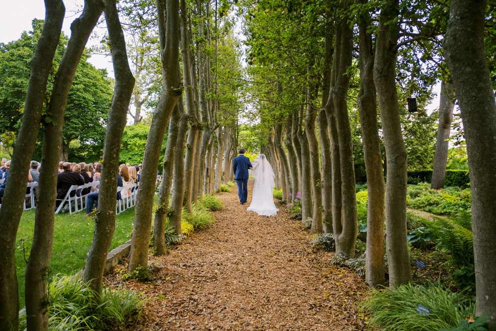 Yew Dell Botanical Gardens wedding ceremony