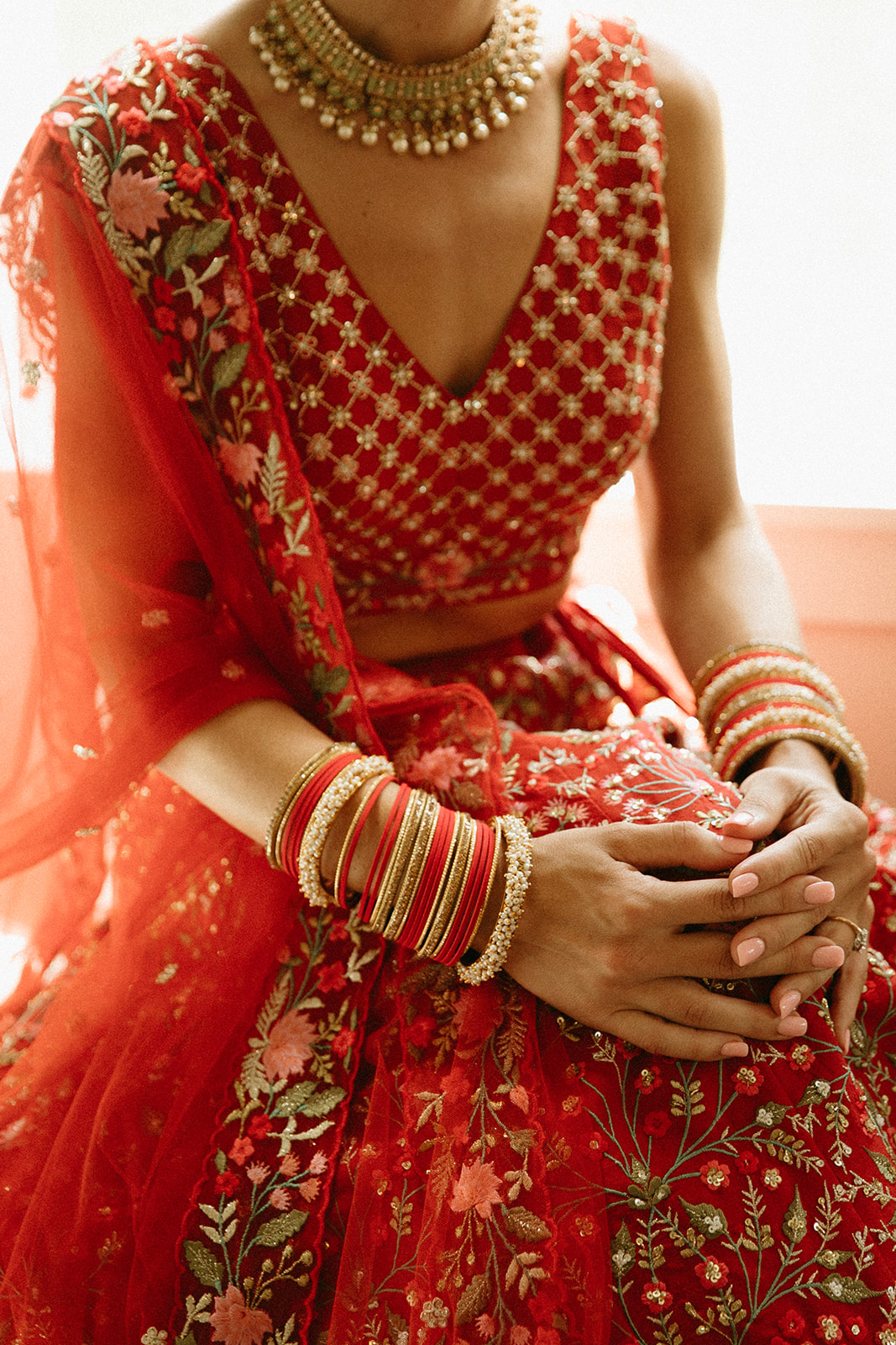 Indian bridal gown