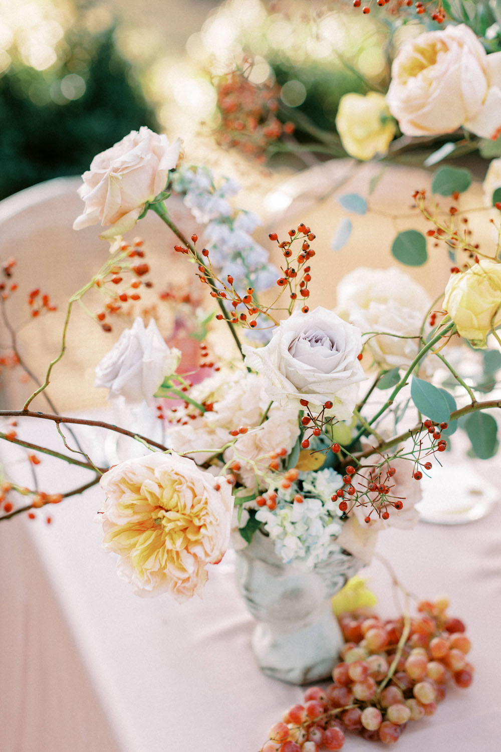 Elegant garden wedding at a Greek castle in Athens