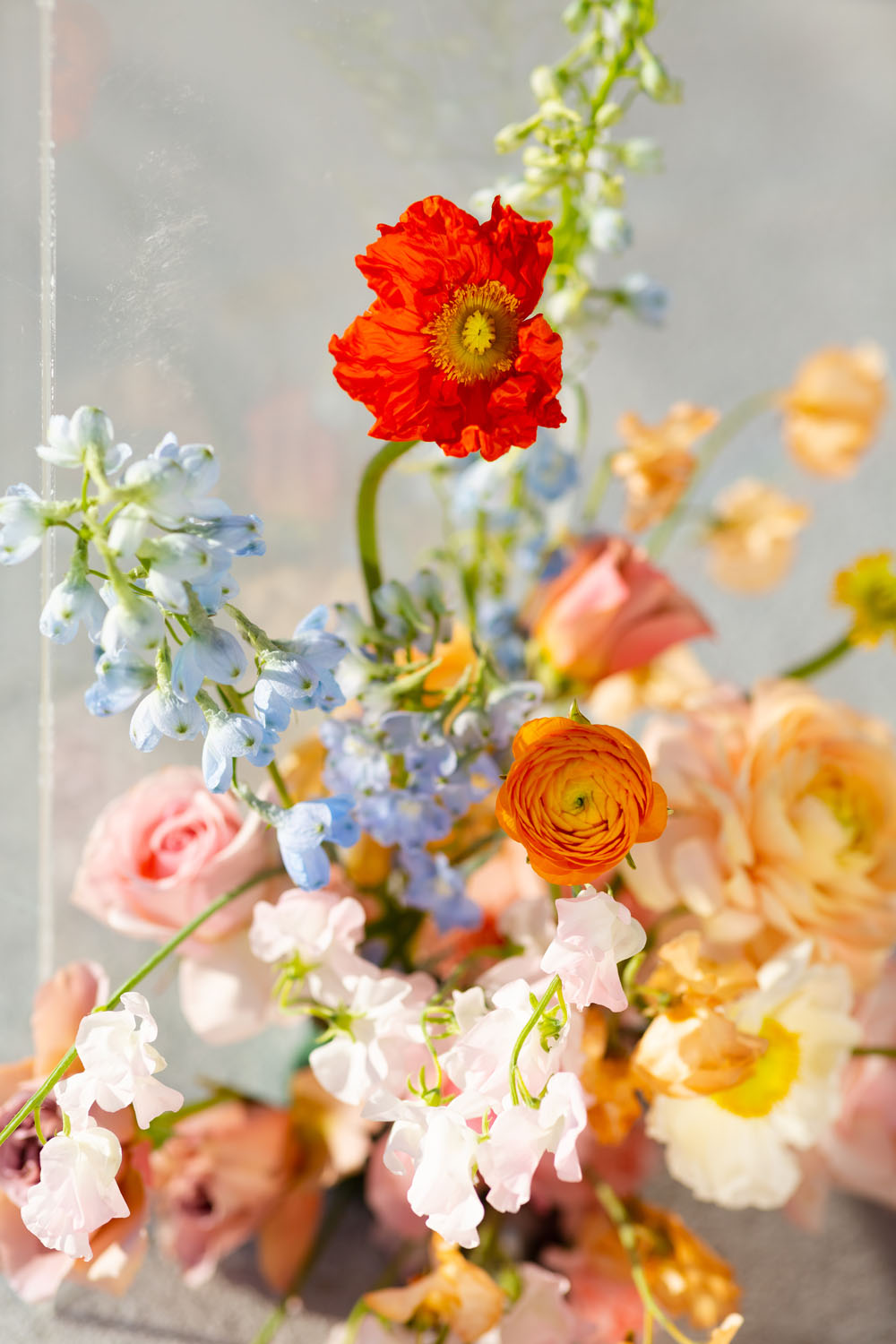 Colorful modern wedding at The Lane in San Diego