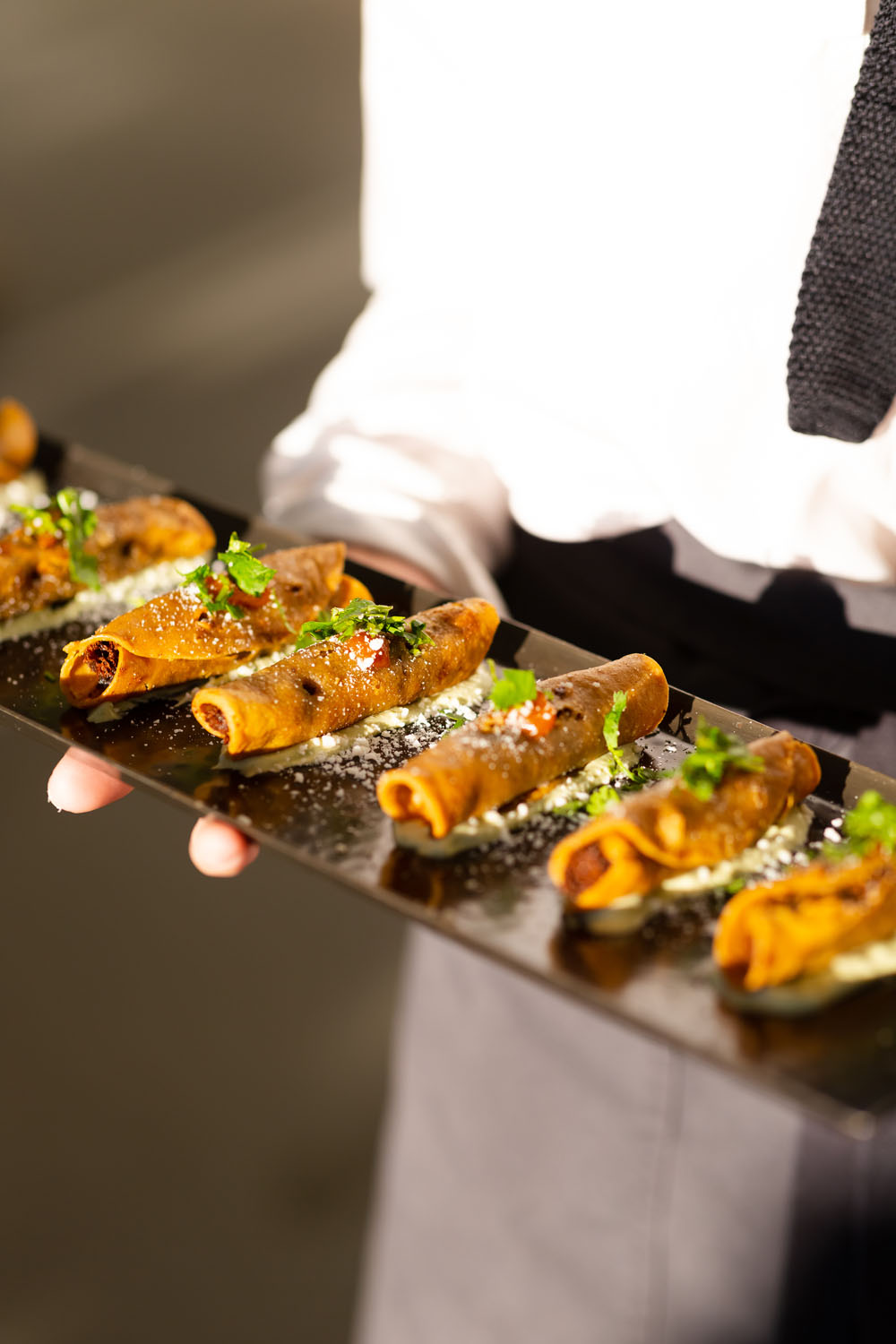 taquito appetizers for wedding cocktail hour