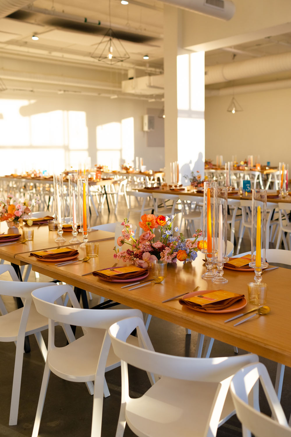 Colorful modern wedding at The Lane in San Diego