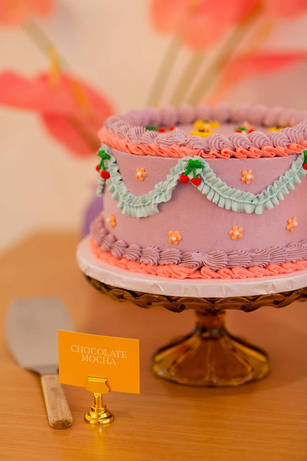 colorful kitschy wedding cakes