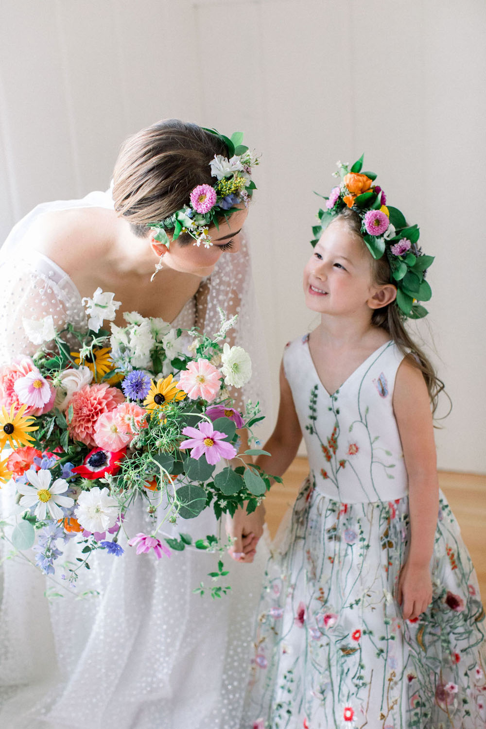 Whimsical DIY lakeside summer wedding