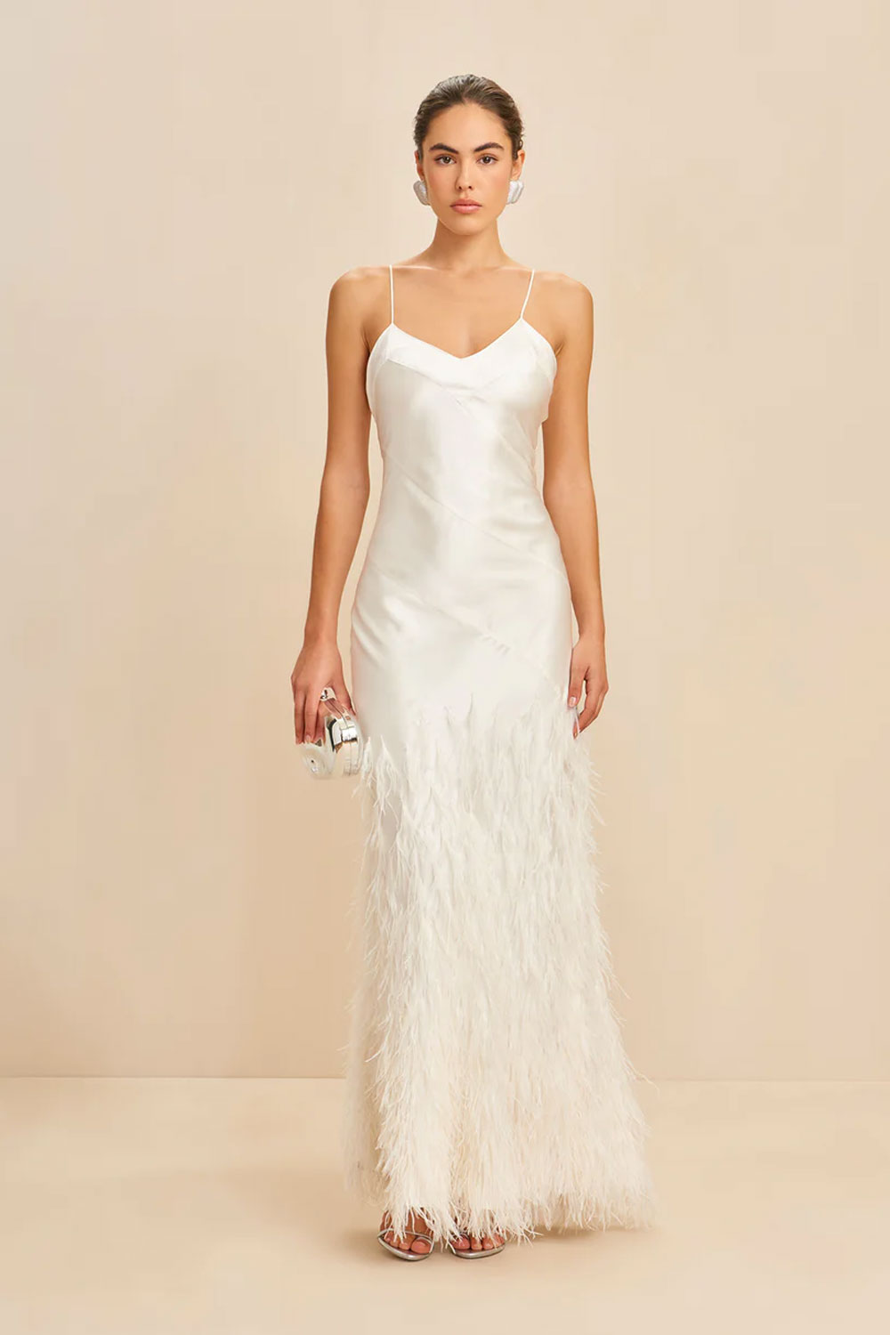 Hansal wedding gown from Cult Gaia (also available in a statement blue)