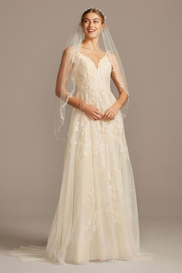 David's Bridal wedding dress