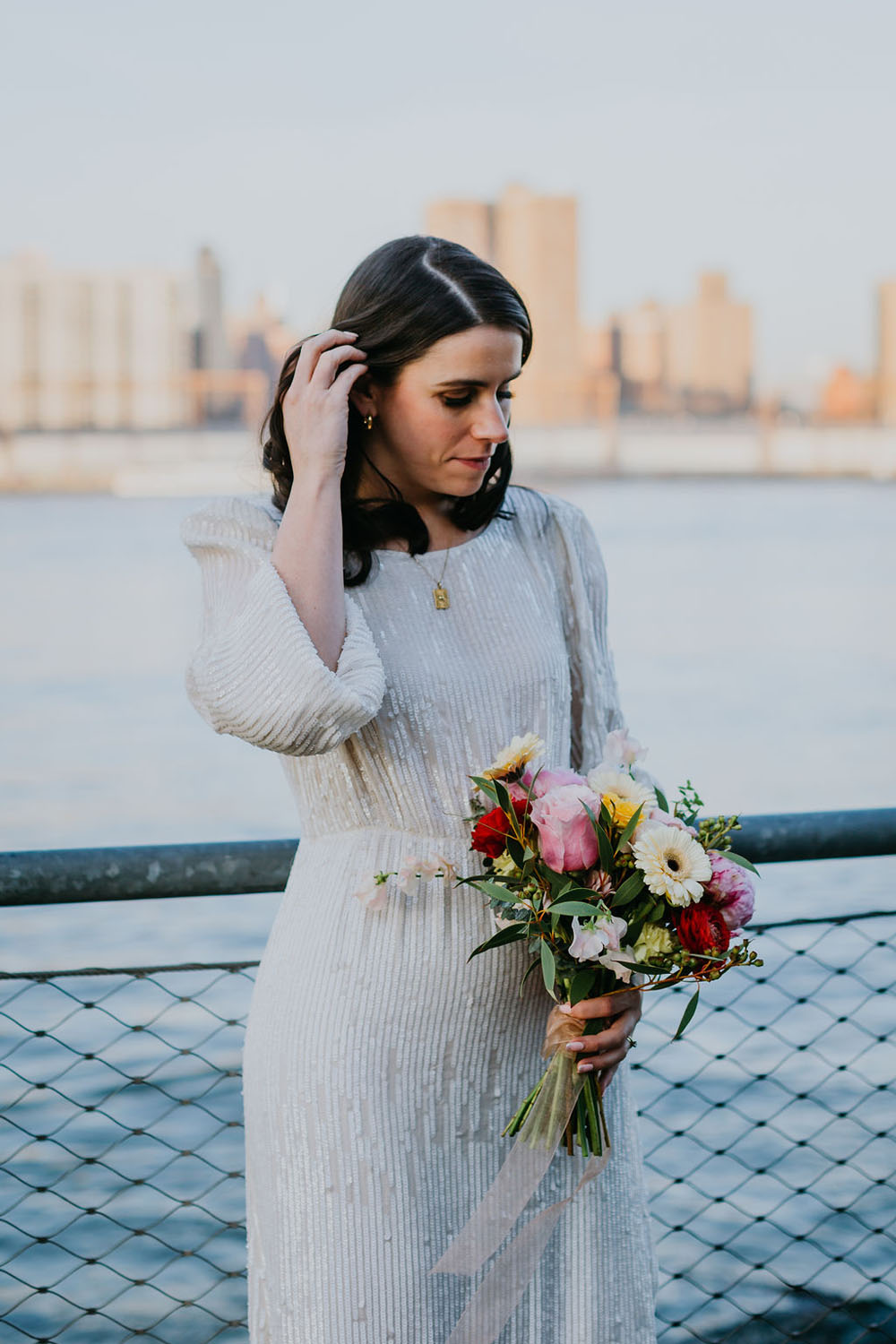 Brooklyn wedding portraits