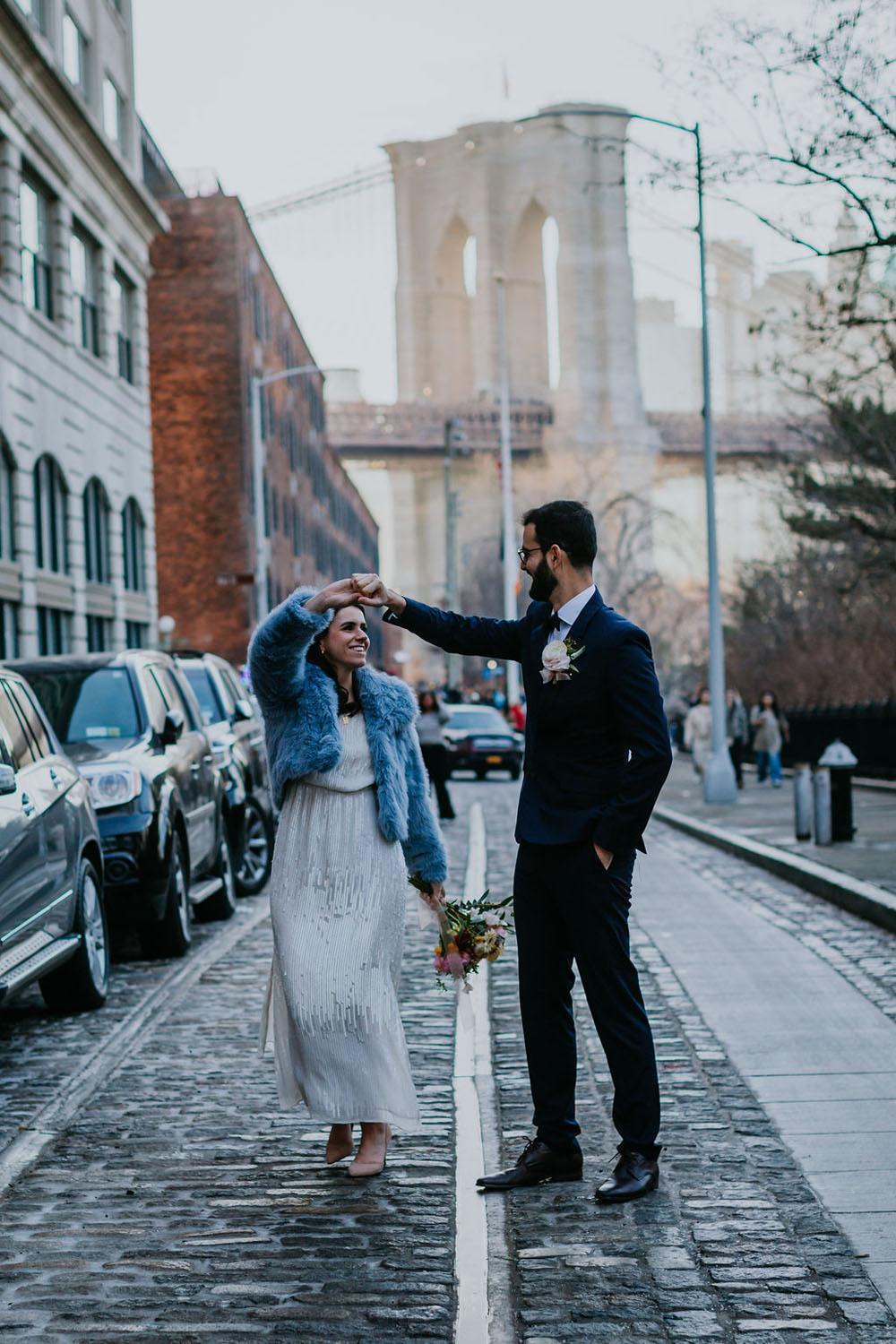 Brooklyn wedding portraits