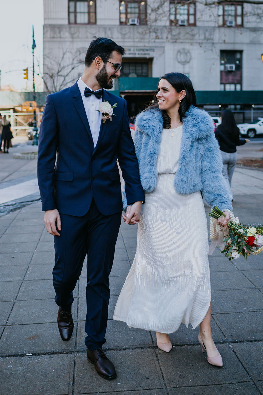 NYC City Hall Elopement with Brooklyn Portraits