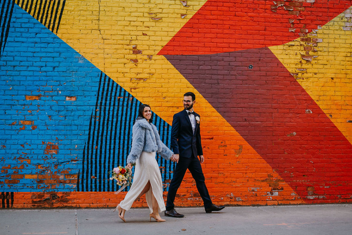 Winter NYC elopement