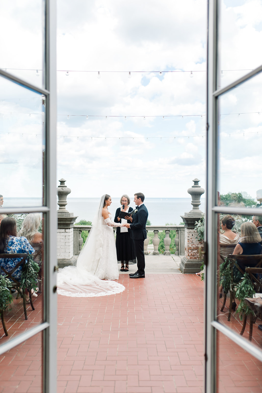 Italian inspired wedding ceremony in Wisconsin