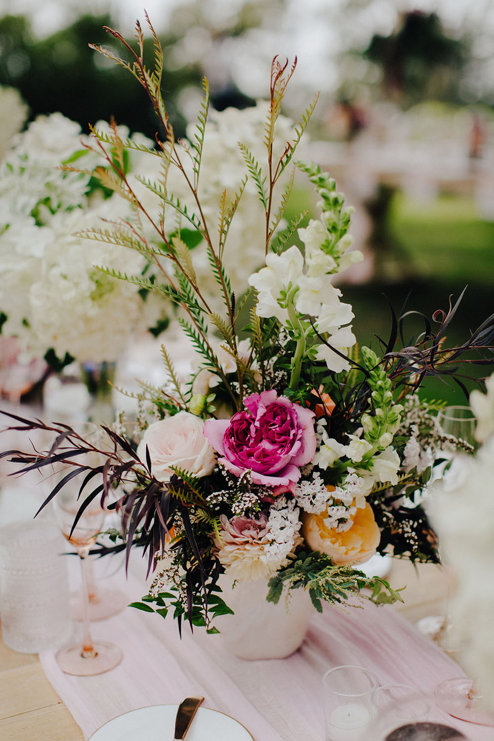 floral centerpiece