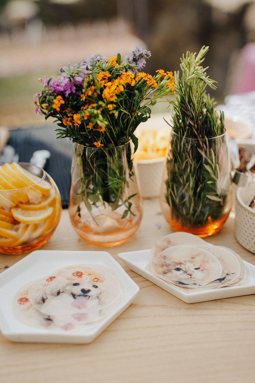 pet themed cocktails for wedding