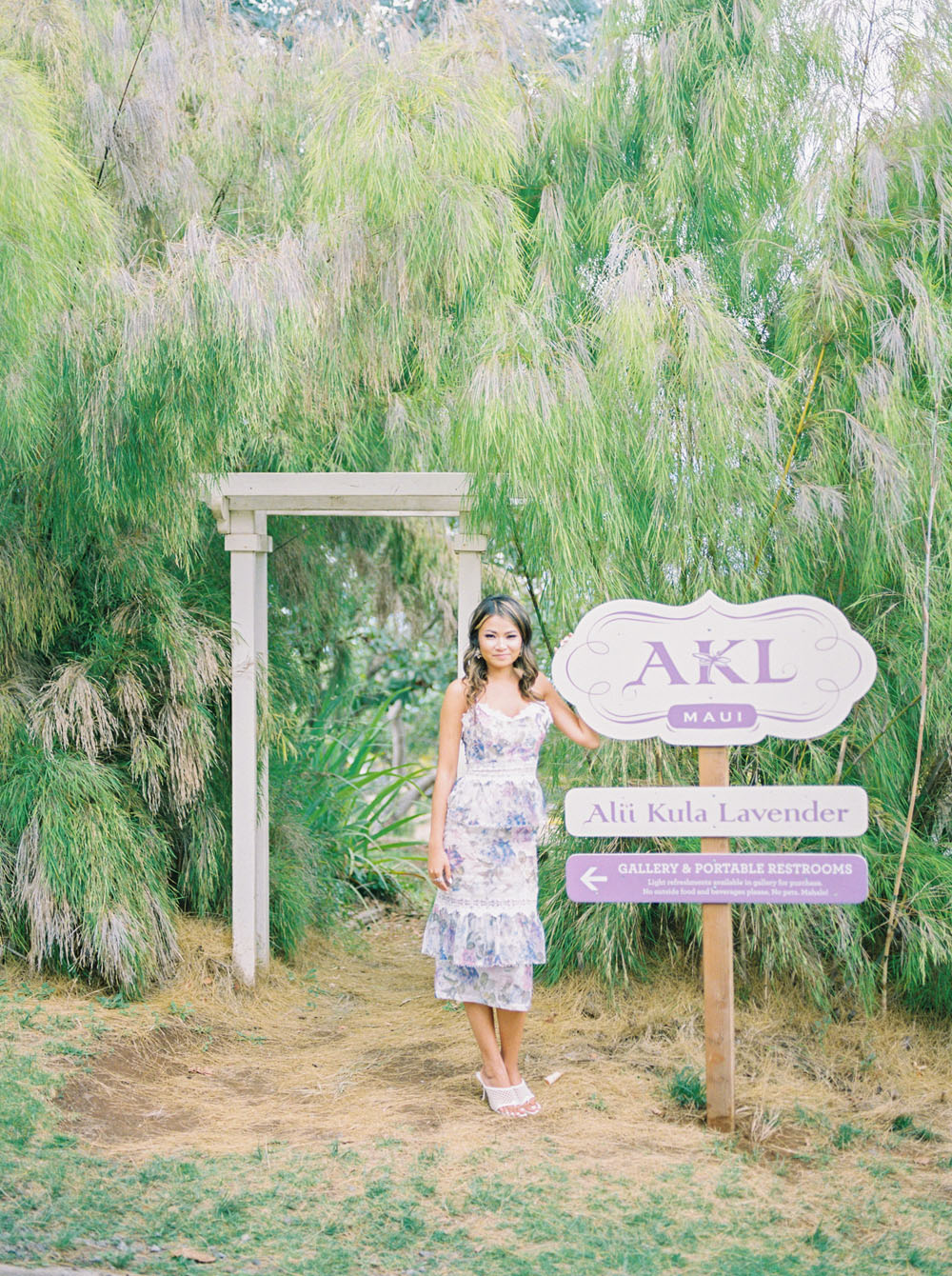 Bridal shower at Maui lavender farms