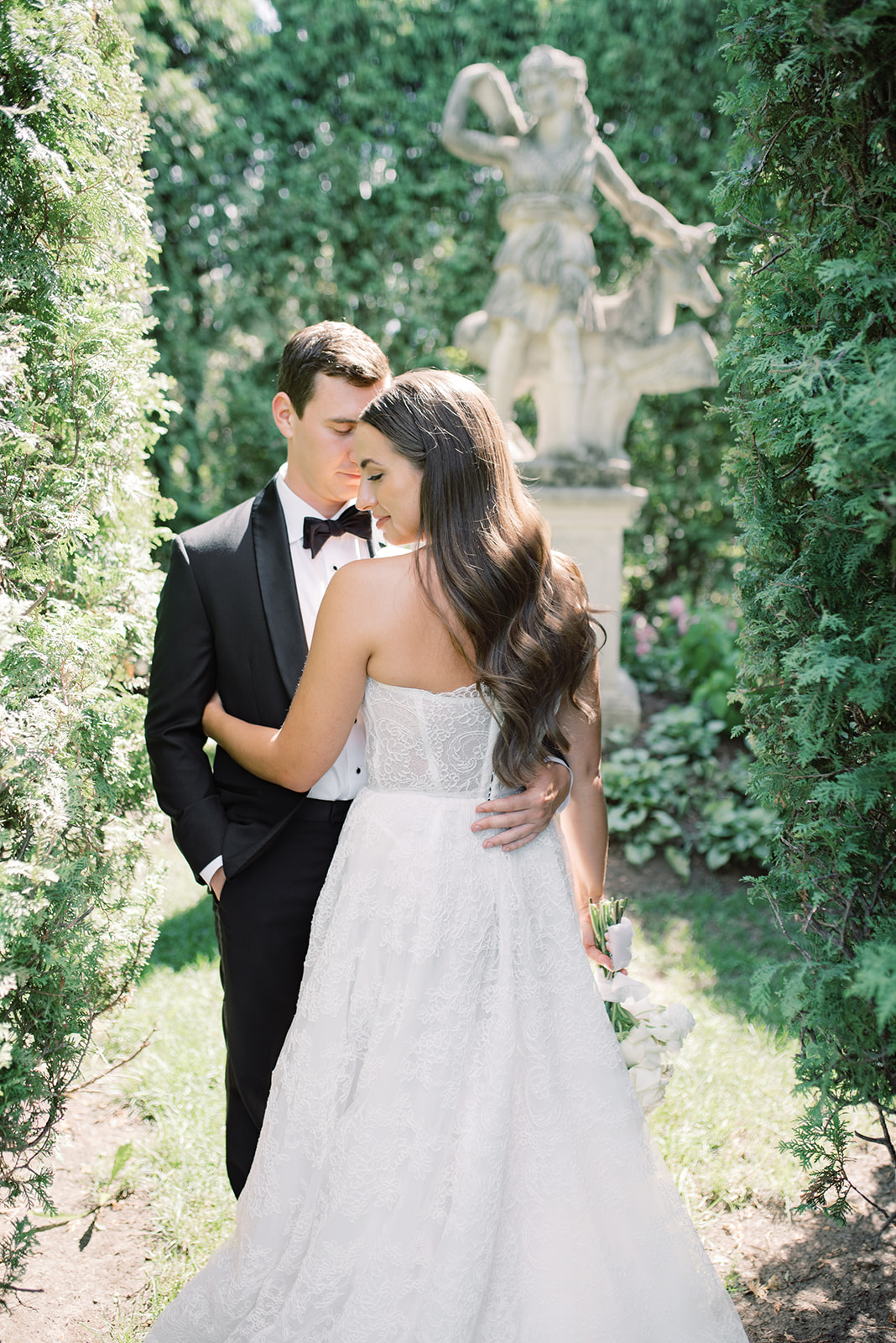 romantic wedding portraits