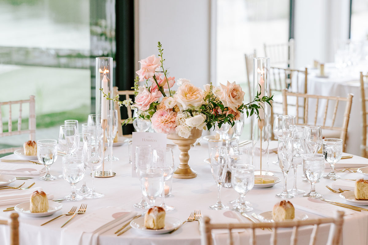 Romantic blush Hamptons wedding at Montauk Yacht Club