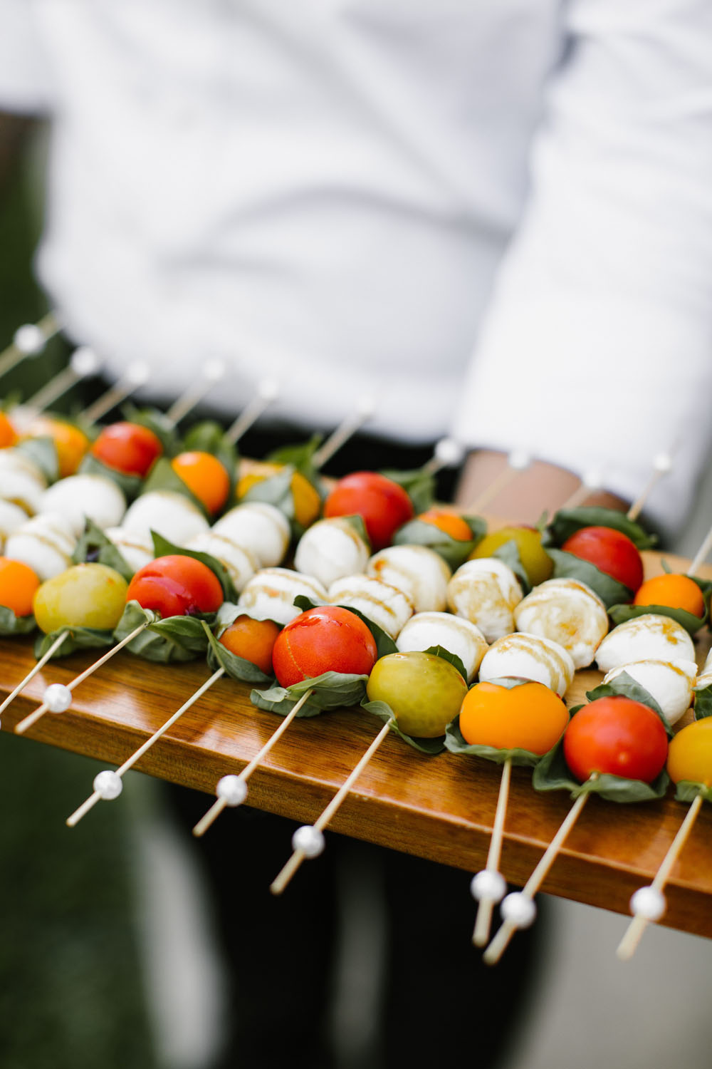 cocktail hour food idea for wedding