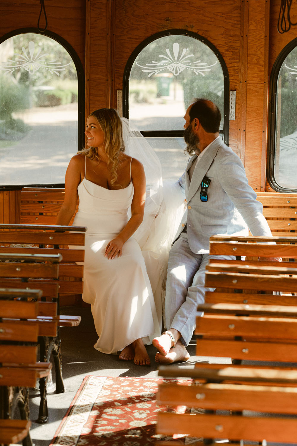 wedding portraits at romantic coastal North Carolina wedding at The Currituck Club