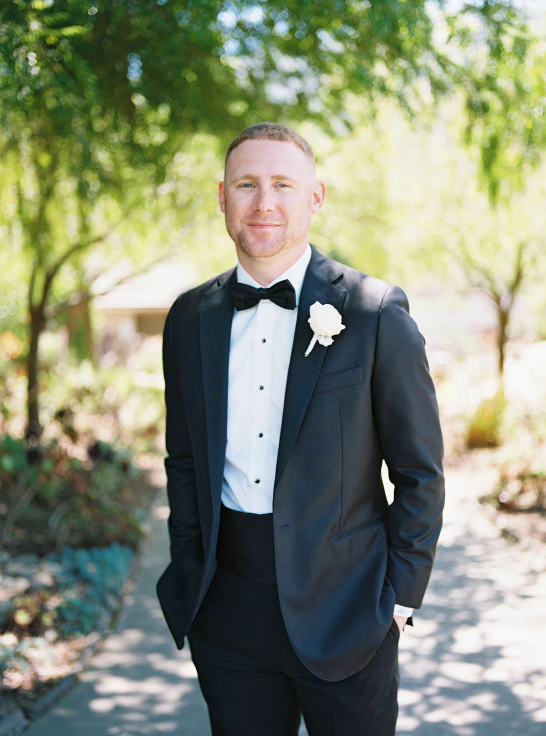 Classic groom's tux