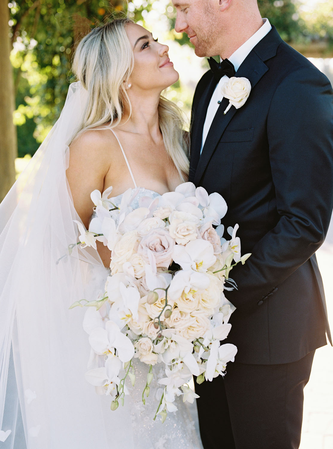 Orchid bridal bouquet