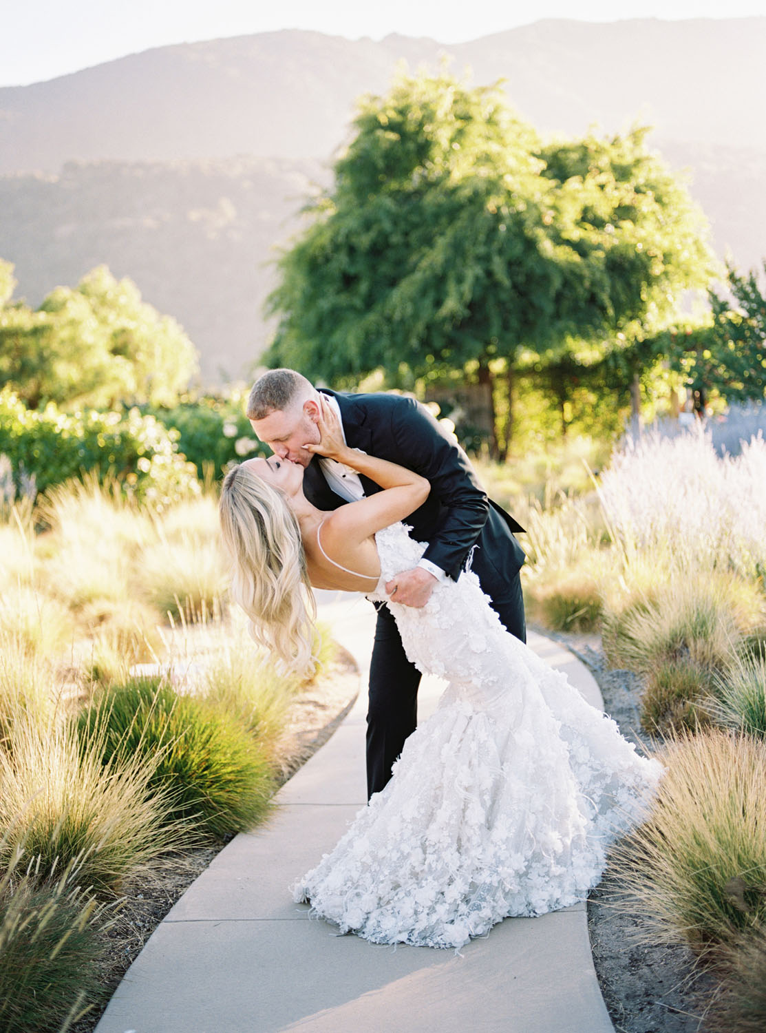 Carmel Valley wedding portraits