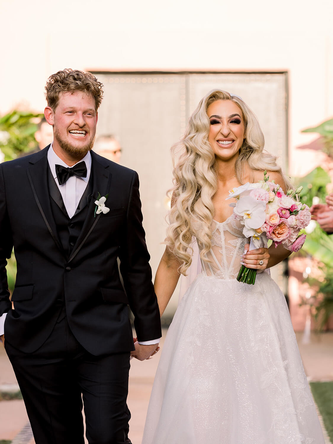 wedding ceremony at The Sands Palm Springs hotel