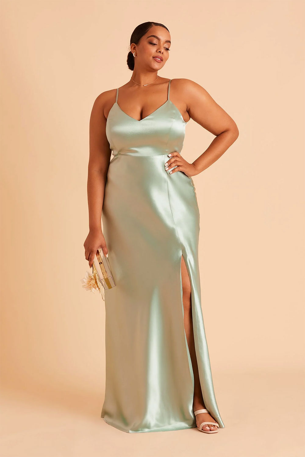 Sage bridesmaid dress