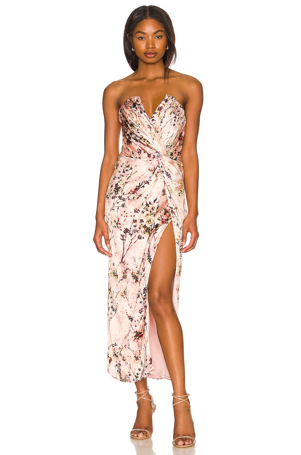 revolve floral bridesmaids dresses online