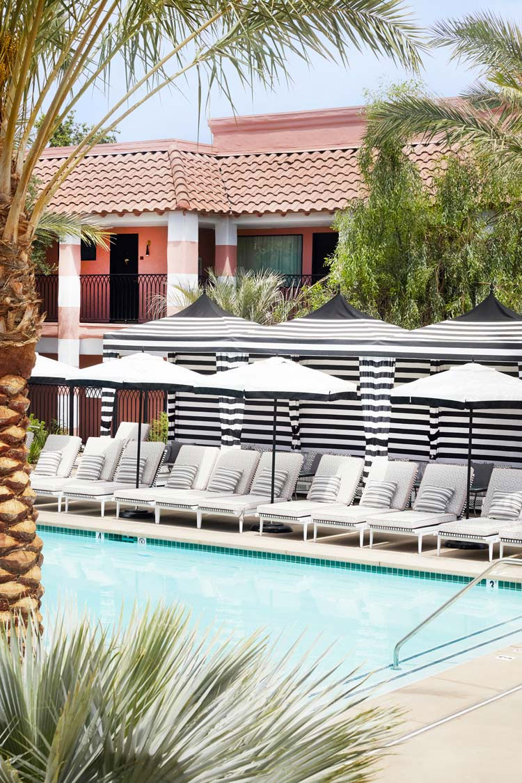 best California mini moon destinations: the sands hotel and spa palm springs